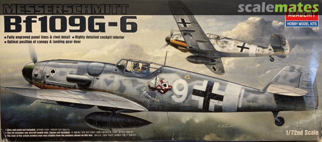 Boxart Messerschmitt Bf109G-6 1670 Academy Boxart Messerschmitt Bf109G-6 1670 Academy