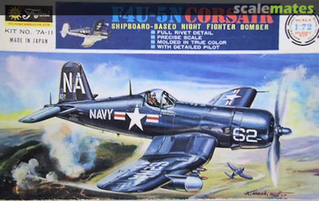 Boxart F4U-5N Corsair 7A-11 Fujimi Boxart F4U-5N Corsair 7A-11 Fujimi