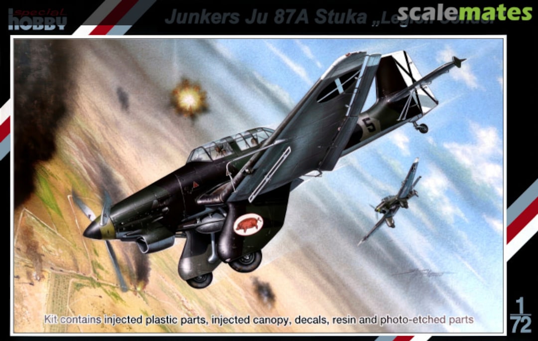 Boxart Junkers Ju 87A Stuka SH72123 Special Hobby Boxart Junkers Ju 87A Stuka SH72123 Special Hobby
