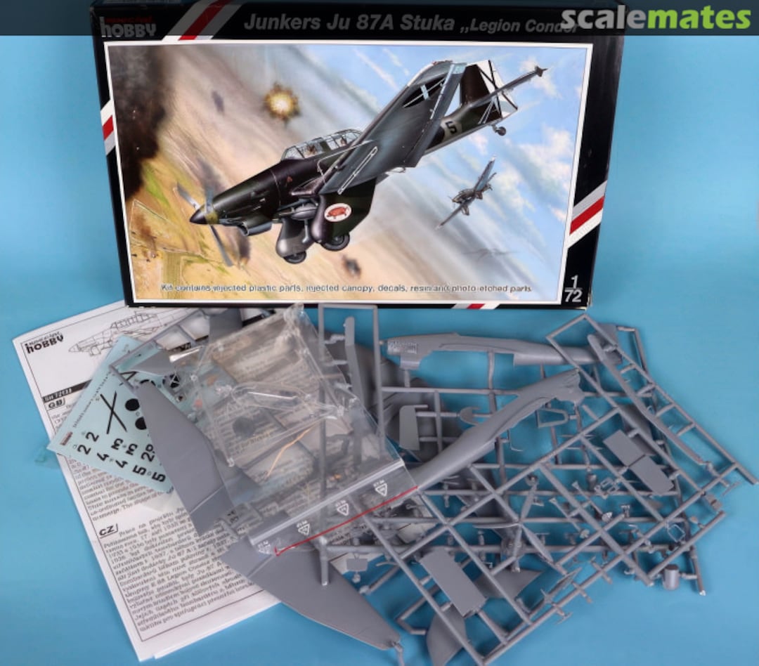 Contents Junkers Ju 87A Stuka SH72123 Special Hobby Contents Junkers Ju 87A Stuka SH72123 Special Hobby