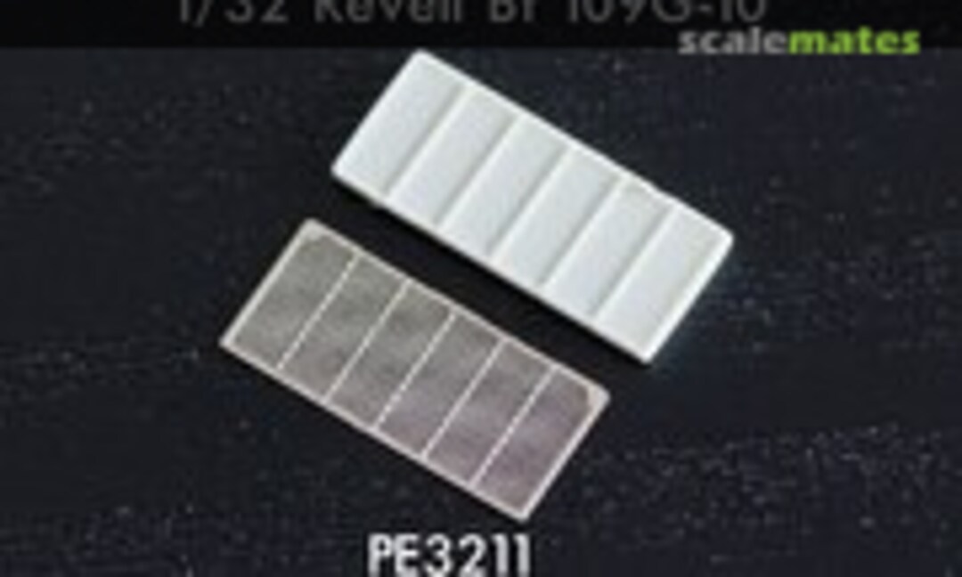 1:32 Oil cooler meshes for Bf109G-10/K (A.M.U.R. Reaver PE3211) PE3211