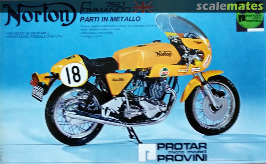 Boxart NORTON COMMANDO 750 cc 137 Protar Boxart NORTON COMMANDO 750 cc 137 Protar