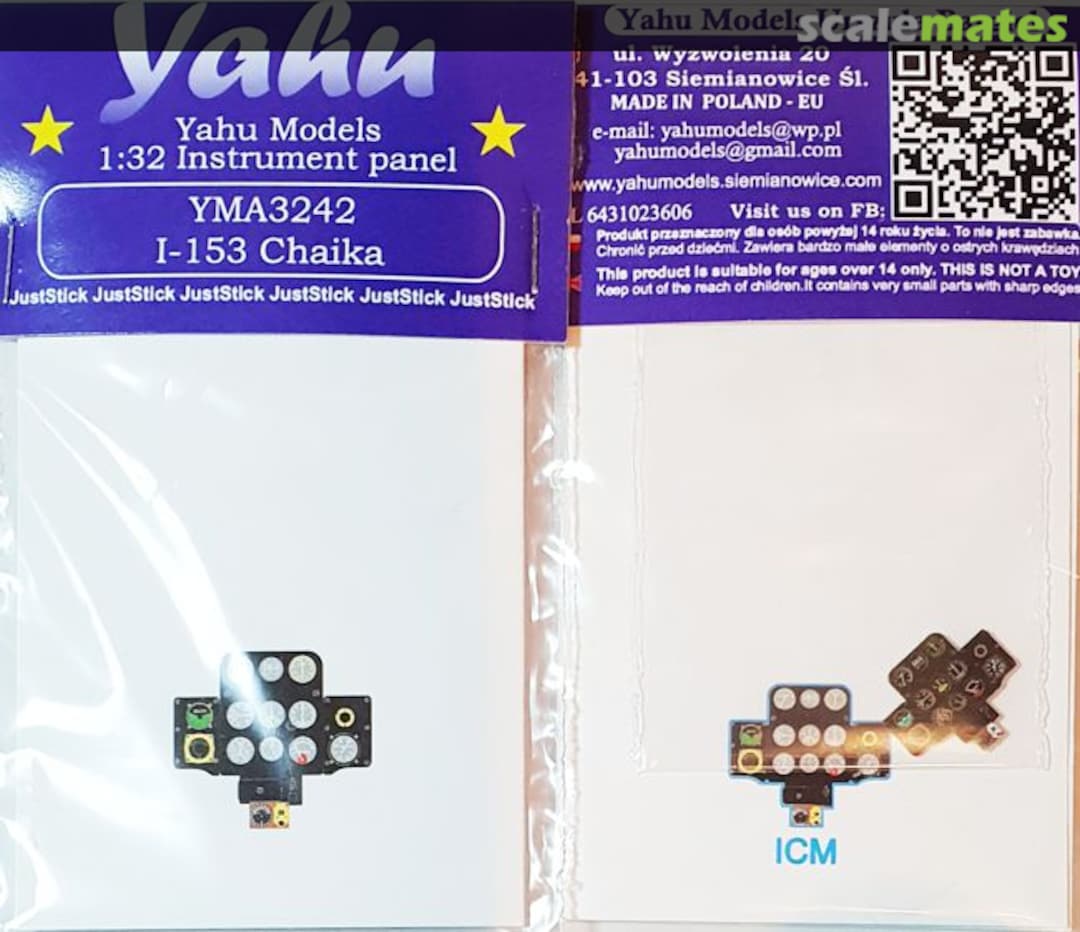 Boxart I-153 Chaika YMA3242 Yahu Models