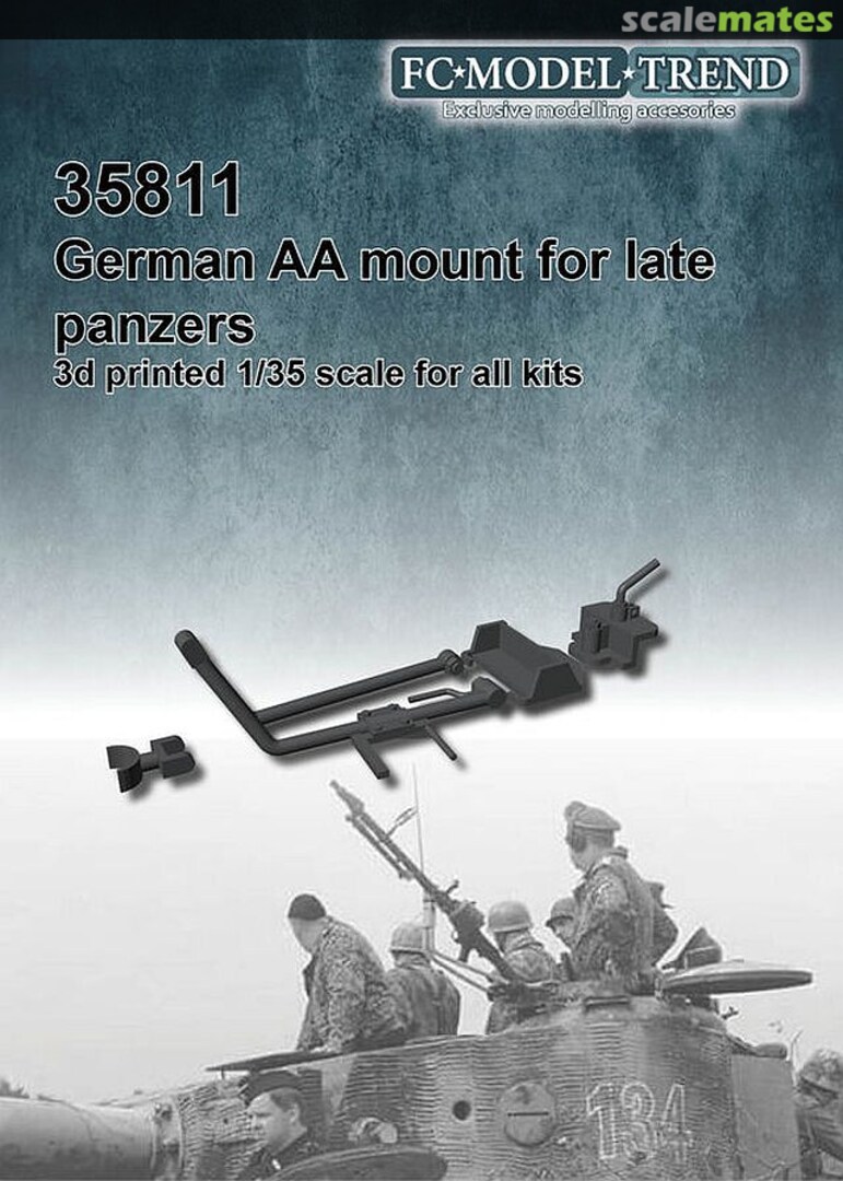Boxart German AA Mount for Late Panzers 35811 FC Model Trend Boxart German AA Mount for Late Panzers 35811 FC Model Trend