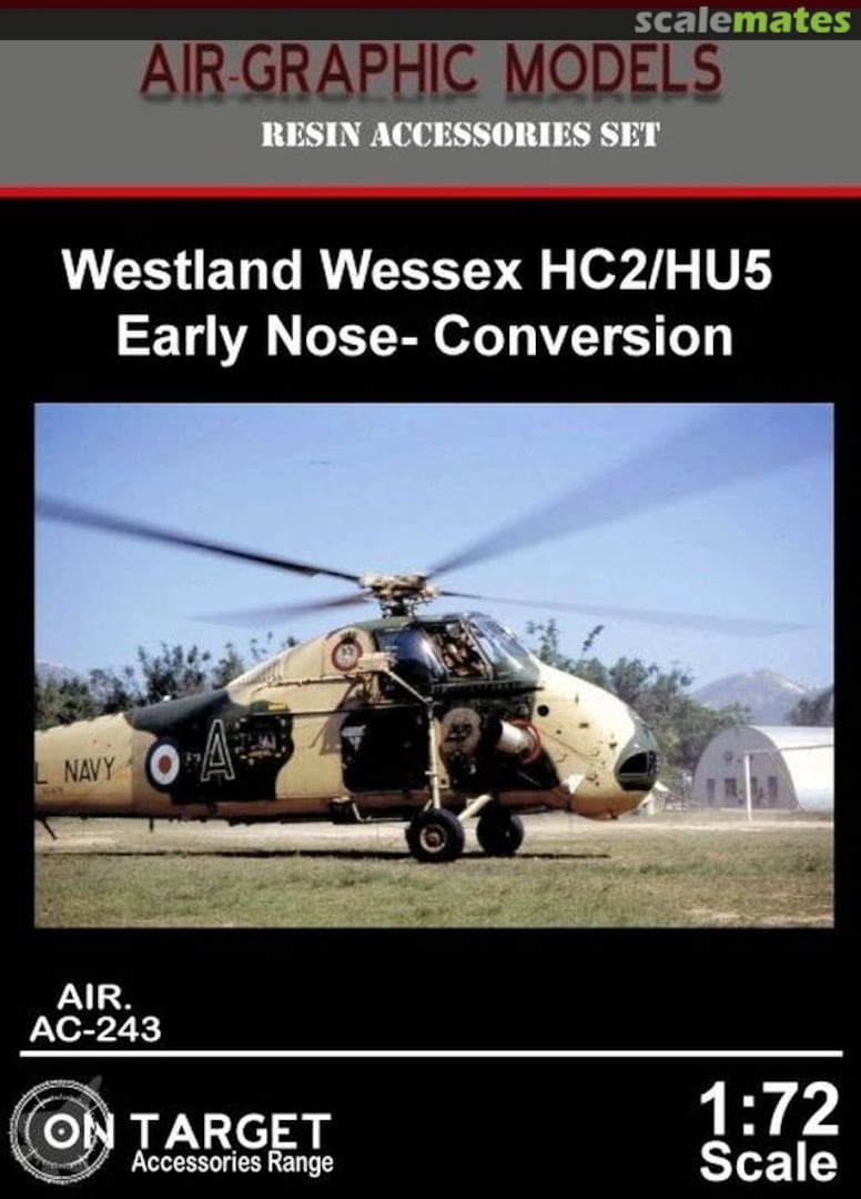 Boxart Westland Wessex HC2/HU5 Early Nose conversion AIR.AC-243 Air-Graphics Models Boxart Westland Wessex HC2/HU5 Early Nose conversion AIR.AC-243 Air-Graphics Models