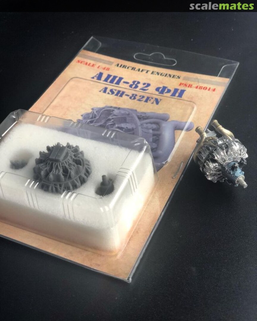Boxart ASH-82FN aircraft engine PSR48014 Print Scale Boxart ASH-82FN aircraft engine PSR48014 Print Scale
