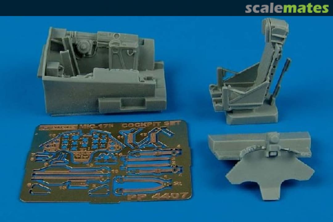 Boxart MiG-17F Fresco C - Cockpit Set 4407 Aires Boxart MiG-17F Fresco C - Cockpit Set 4407 Aires