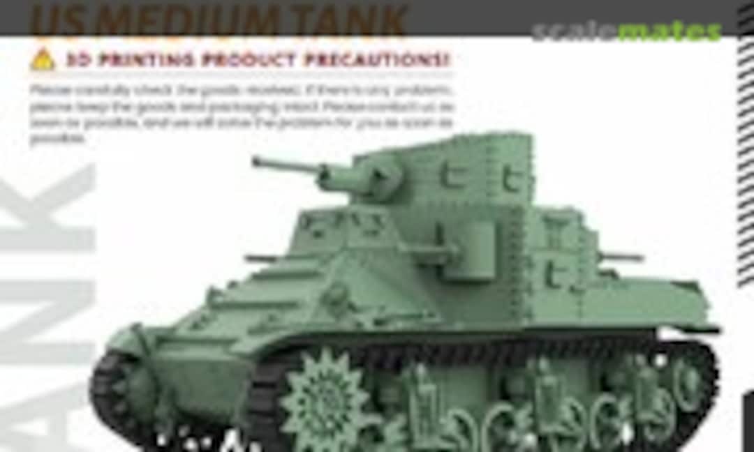 1:48 M2A1 US Medium Tank (SSMODEL 48525) 48525
