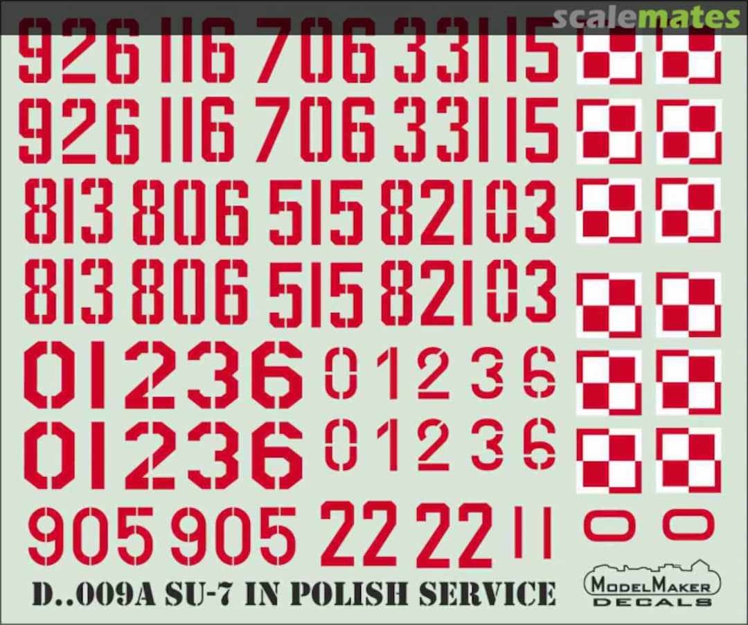 Boxart Su-7 D48009A ModelMaker Boxart Su-7 D48009A ModelMaker