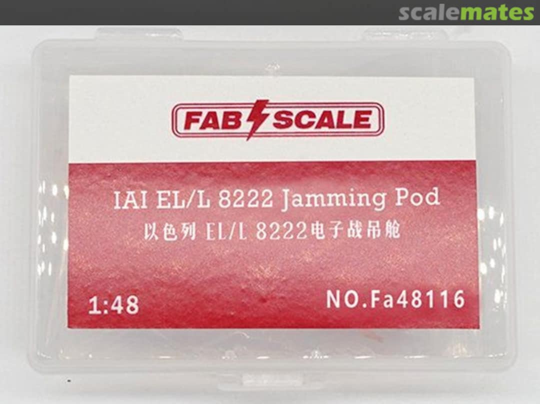 Boxart IAI EL/L 8222 Jamming pod Fa48116 Fab Scale Boxart IAI EL/L 8222 Jamming pod Fa48116 Fab Scale