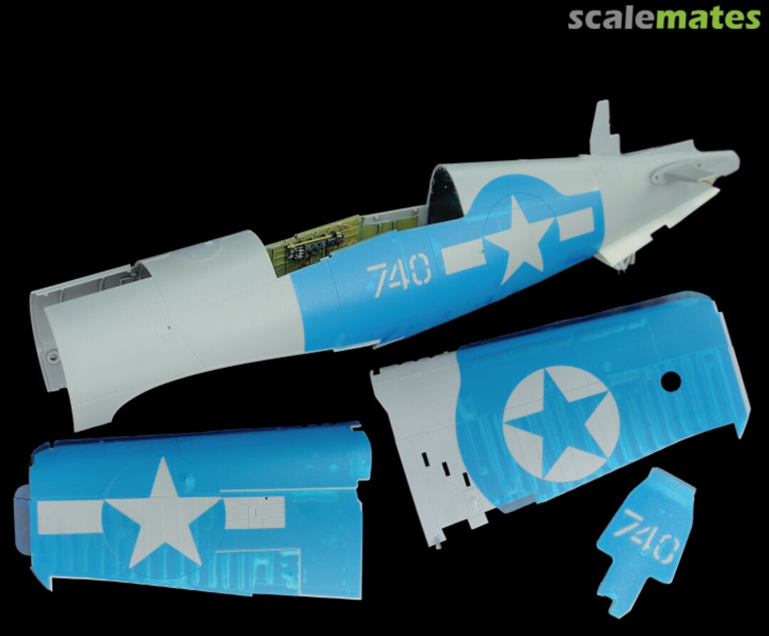 Boxart F4U-1A Corsair VMF 214 Black Sheep Masks HAD32037 Hawaiian Air Depot