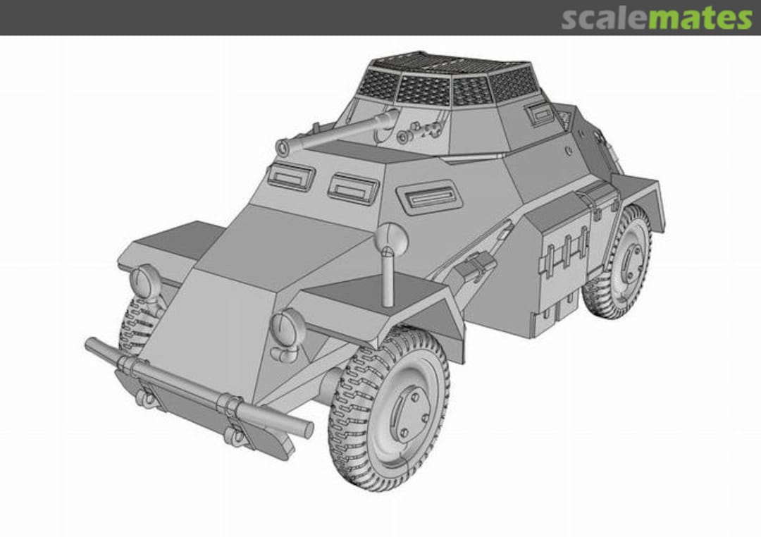 Boxart Leichter Panzerspähwagen Sd.Kfz. 222 72011228 EMP3d Boxart Leichter Panzerspähwagen Sd.Kfz. 222 72011228 EMP3d