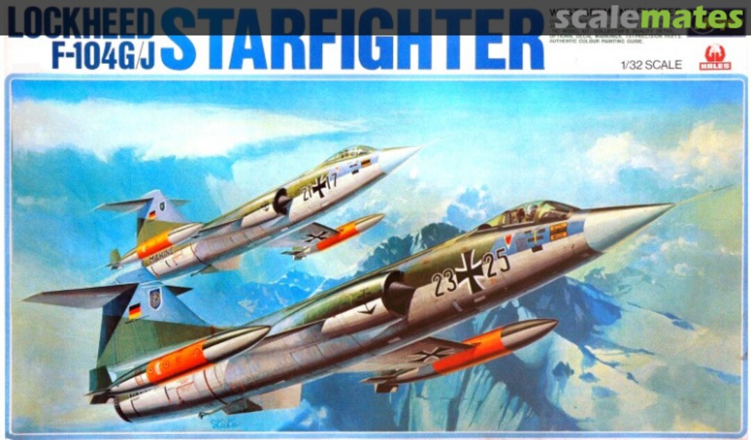 Boxart Lockheed F-104G/J Starfighter JS-124 Hasegawa/Hales Boxart Lockheed F-104G/J Starfighter JS-124 Hasegawa/Hales