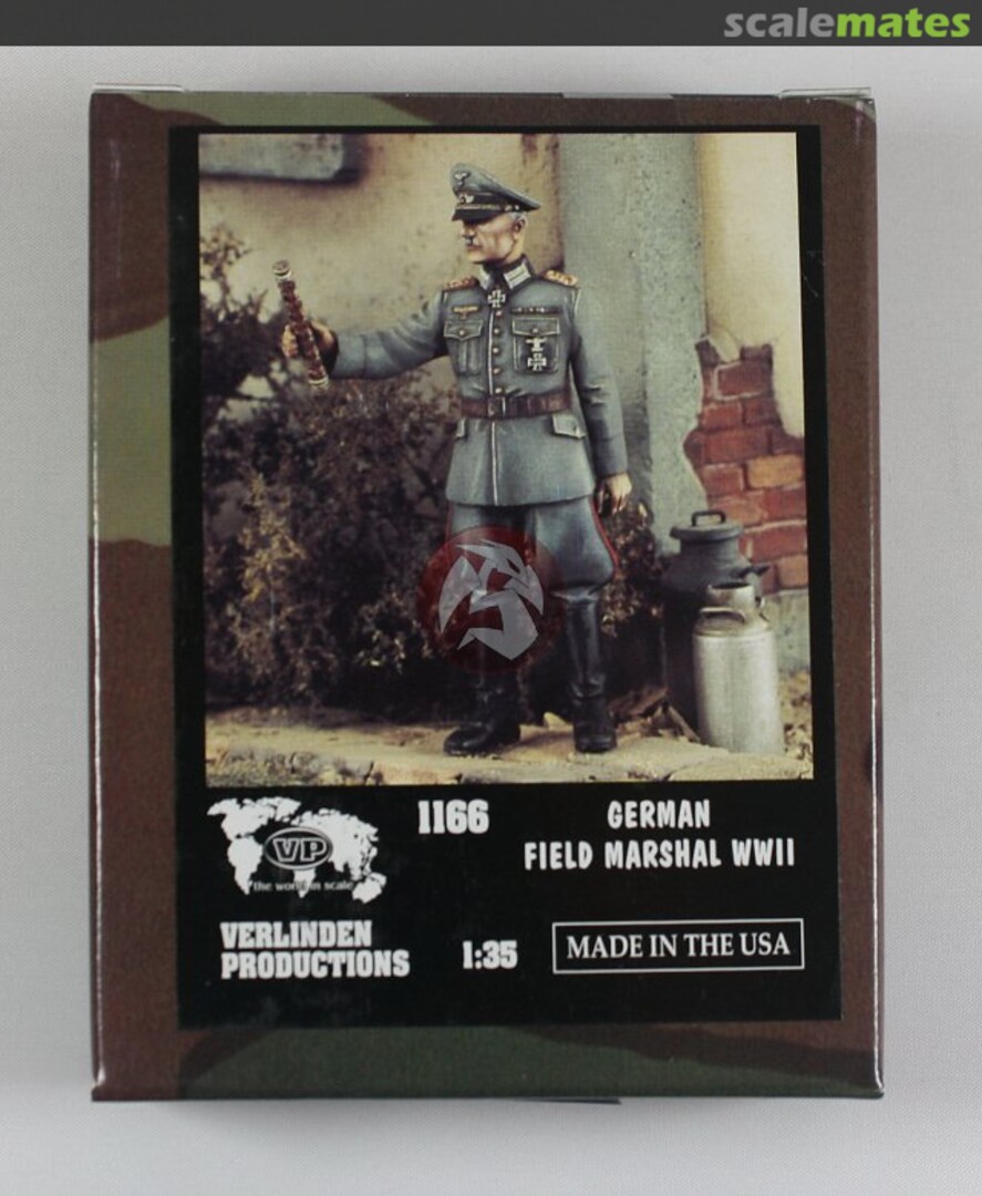 Boxart German Field Marshal WWII 1166 Verlinden Productions Boxart German Field Marshal WWII 1166 Verlinden Productions