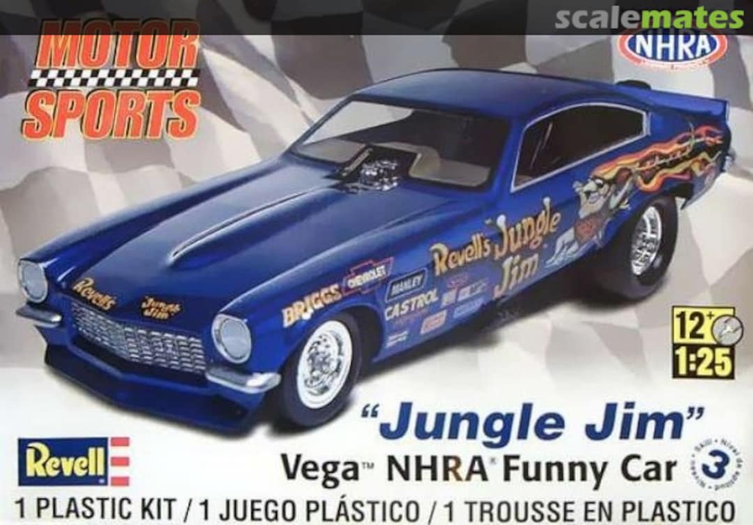 Boxart Vega NHRA Funny Car 85-4288 Revell