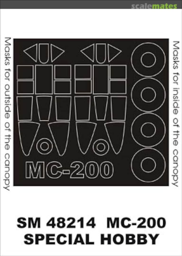 Boxart Macchi C.200 Saetta SM48214 Montex Boxart Macchi C.200 Saetta SM48214 Montex