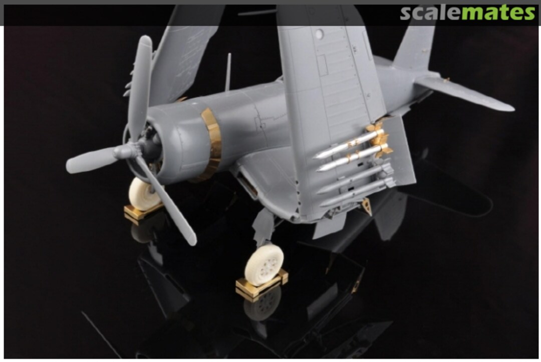 Boxart Vought F4U-1D Corsair Detail-up Parts MA-48008 KA Models Boxart Vought F4U-1D Corsair Detail-up Parts MA-48008 KA Models