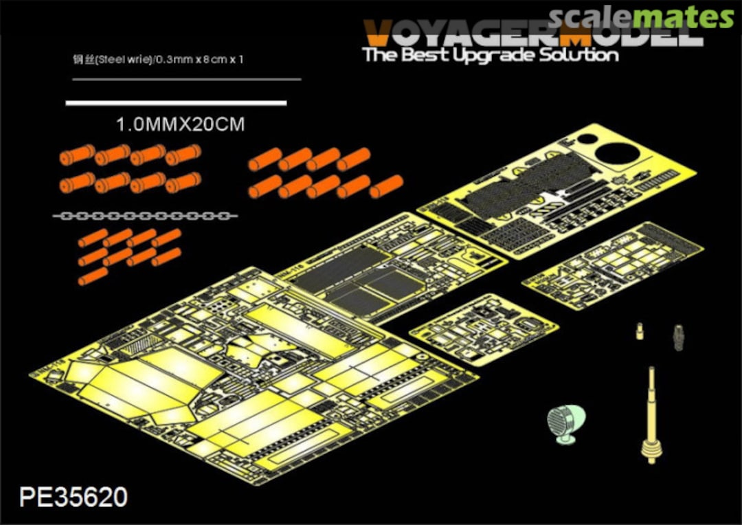 Contents NM-116 Tank Destroyer Basic Set PE35620 Voyager Model Contents NM-116 Tank Destroyer Basic Set PE35620 Voyager Model