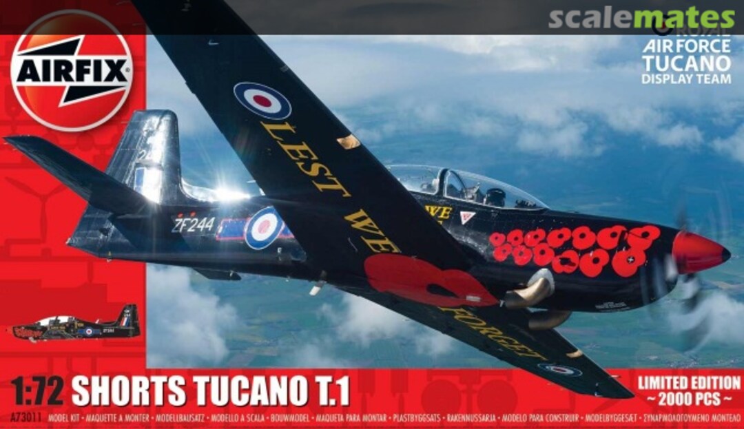 Boxart Shorts Tucano T.1 A73011 Airfix Boxart Shorts Tucano T.1 A73011 Airfix