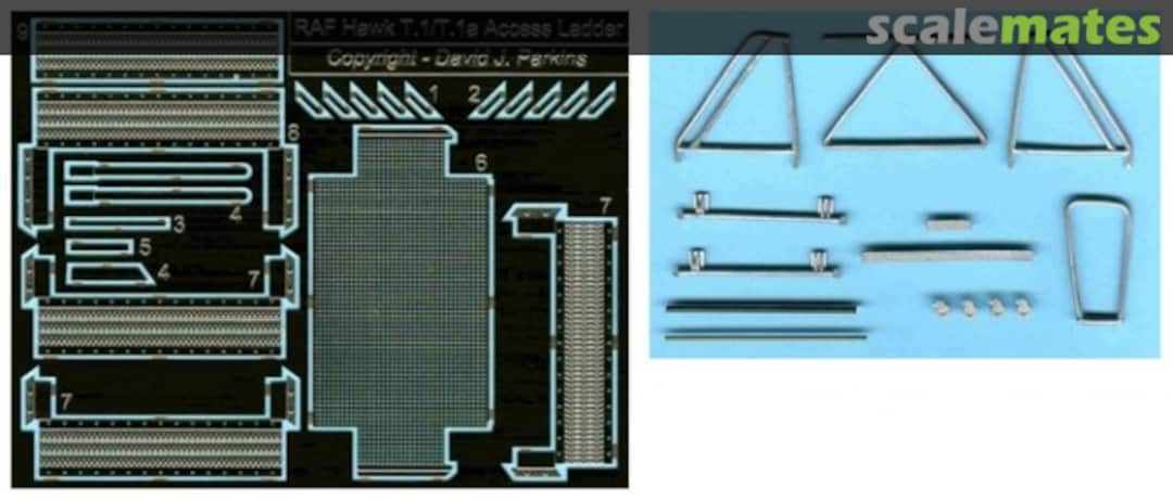 Boxart BAe Hawk T.1/T.1A Access Ladder FP-48-063 Flightpath Boxart BAe Hawk T.1/T.1A Access Ladder FP-48-063 Flightpath
