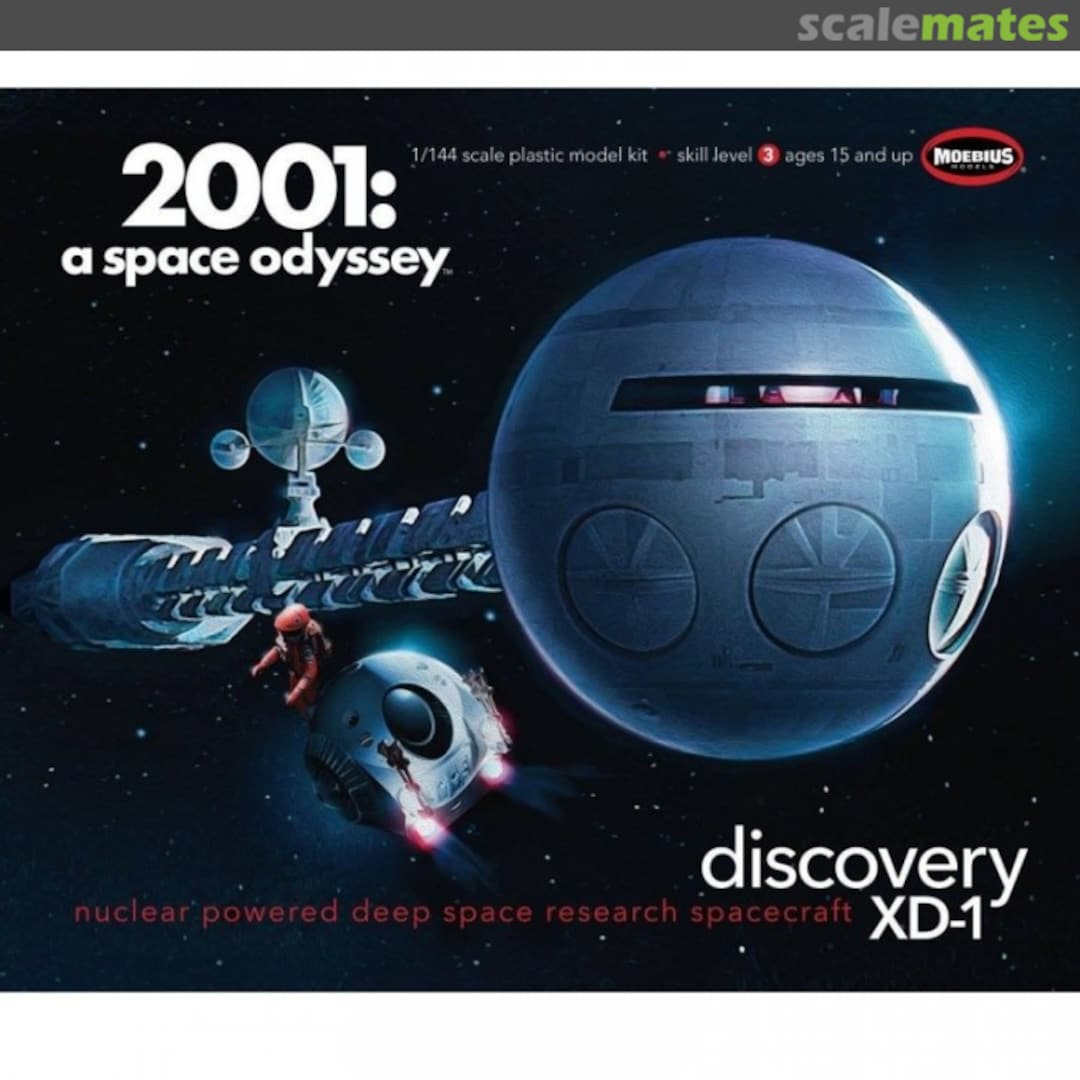 Boxart Discovery XD-1 2001-3 Moebius Models Boxart Discovery XD-1 2001-3 Moebius Models