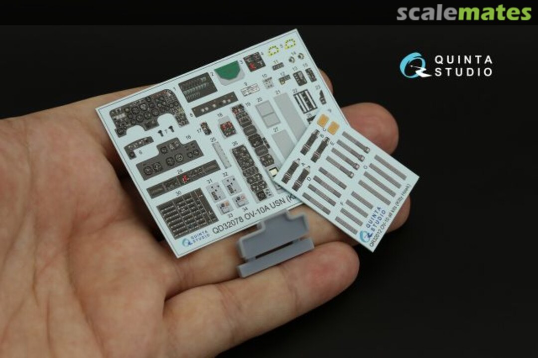 Contents OV-10A Bronco (USN) interior 3D decals QD32078 Quinta Studio Contents OV-10A Bronco (USN) interior 3D decals QD32078 Quinta Studio