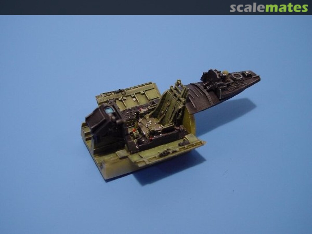 Boxart F-84G Thunderjet cockpit set 4071 Aires