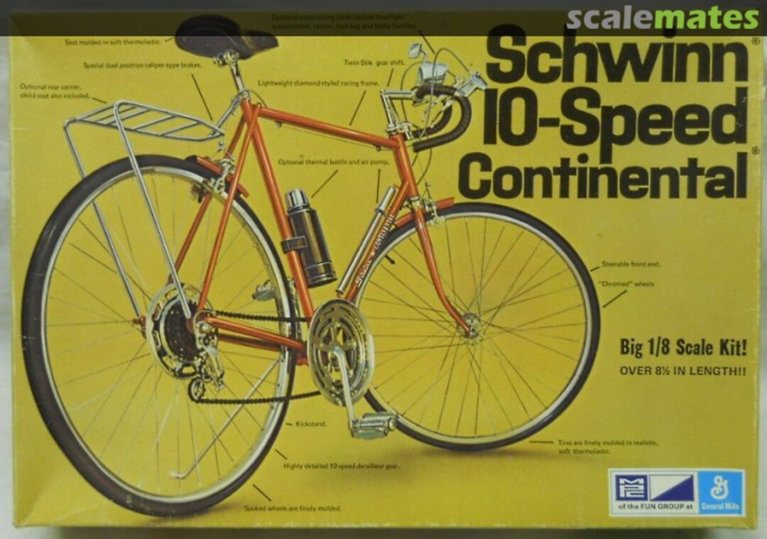 Boxart Schwinn 10 Speed Continental 1-1480 MPC Boxart Schwinn 10 Speed Continental 1-1480 MPC