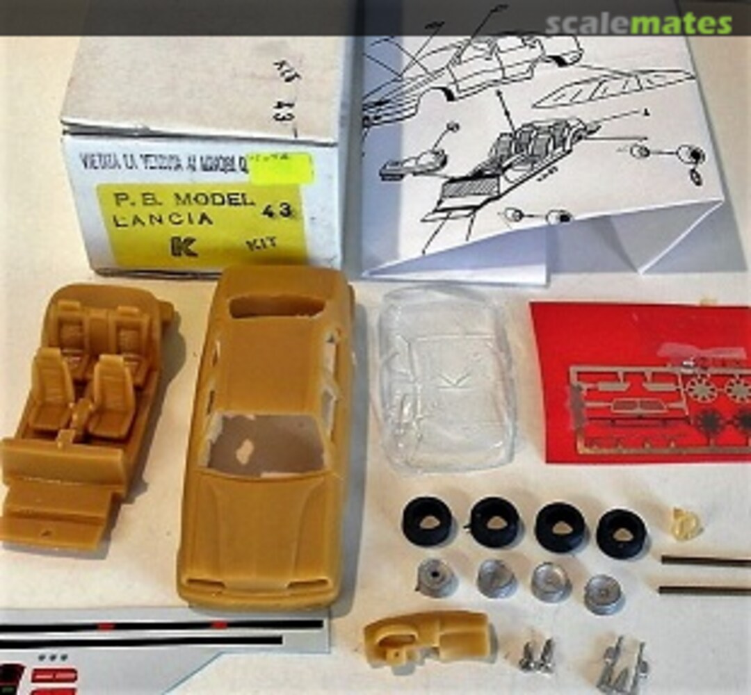 Boxart Lancia Kappa 43 PB Models Boxart Lancia Kappa 43 PB Models
