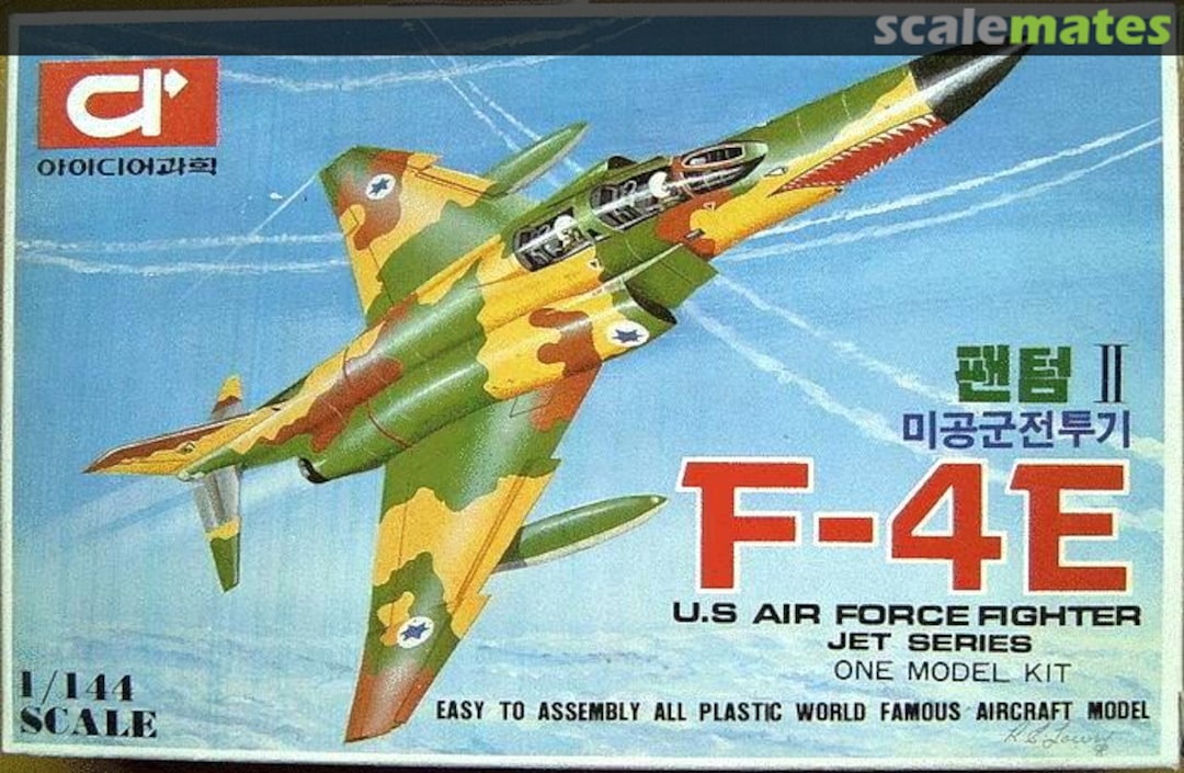 Boxart McDonnell F4E Phantom AP 078-300 Idea