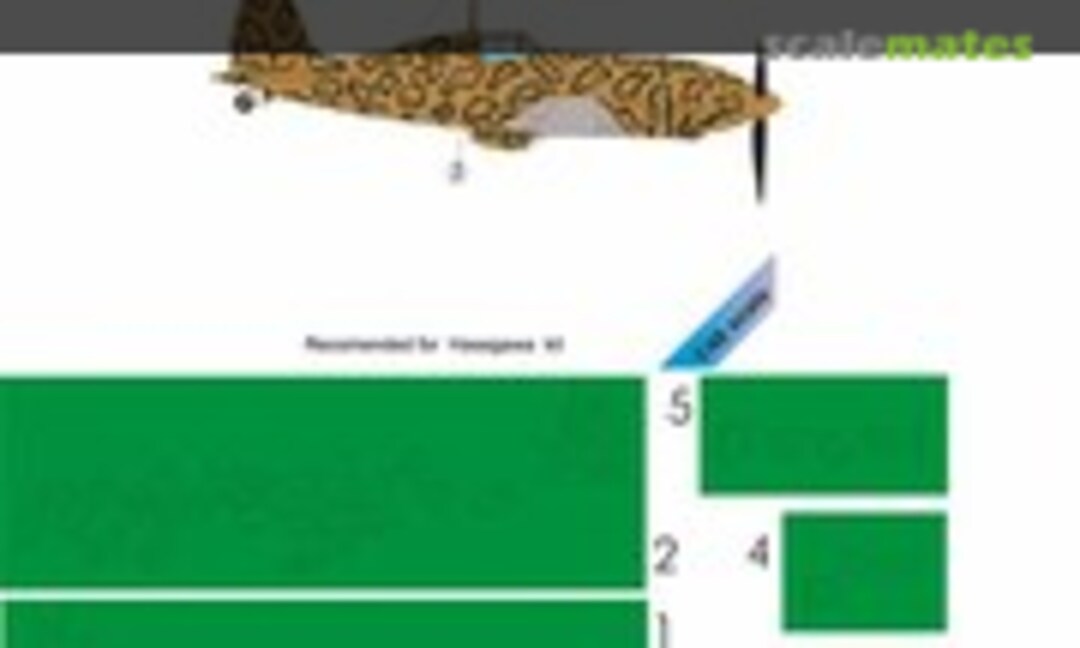 1:48 Macchi C.205V (Camouflage Painting Masks) (LF Models M4811) M4811