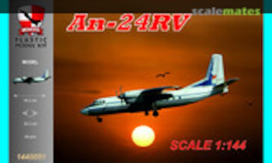 1:144 Antonov An-24RV (BIGMODEL 1440051)