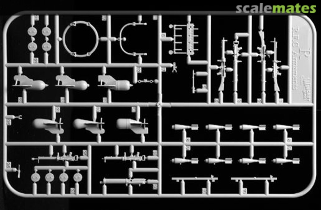 Boxart RFC/RAF Armament sprue 132R0001 Wingnut Wings Boxart RFC/RAF Armament sprue 132R0001 Wingnut Wings