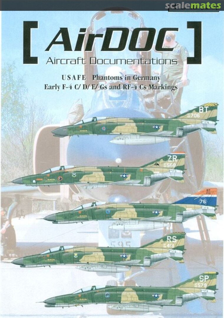 Boxart Stencils USAFE F-4 E/G/RF-4C Phantom II S72-03 AirDOC Boxart Stencils USAFE F-4 E/G/RF-4C Phantom II S72-03 AirDOC