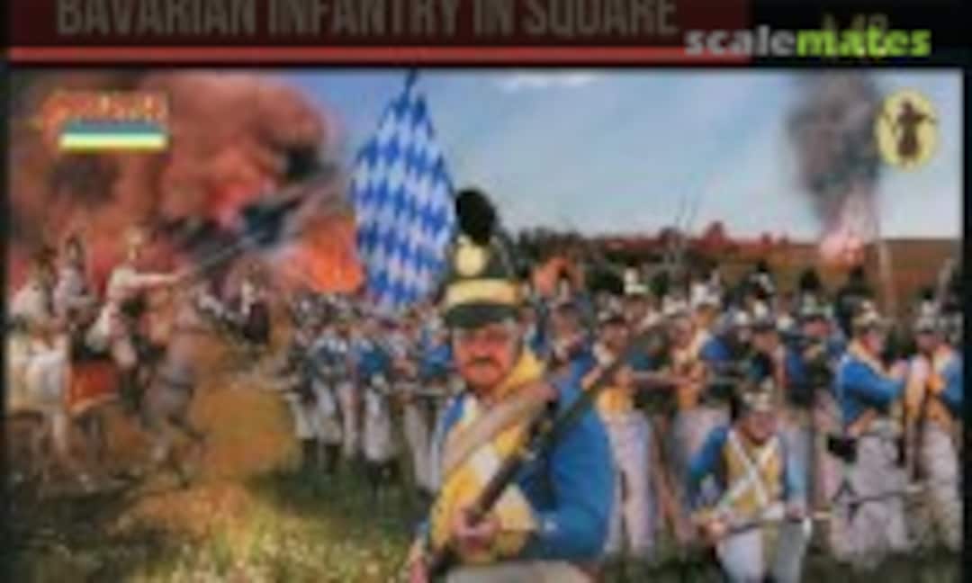 1:72 Bavarian Infantry in Square (Strelets-R 274) 274