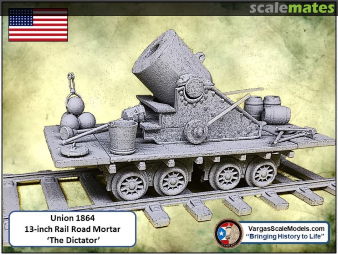 Boxart 13-Inch Seacoast Mortar R3D-35-059 Vargas Scale Models Boxart 13-Inch Seacoast Mortar R3D-35-059 Vargas Scale Models