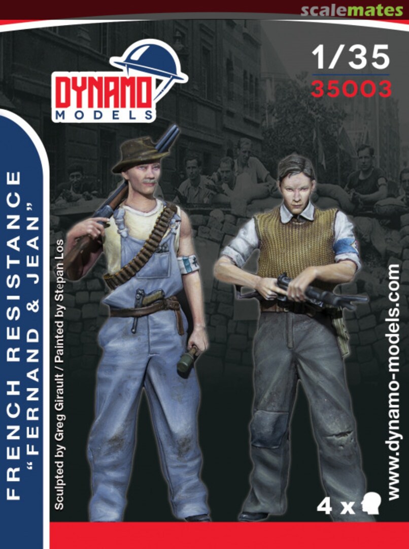 Boxart French resistance set 35003 Dynamo Models Boxart French resistance set 35003 Dynamo Models