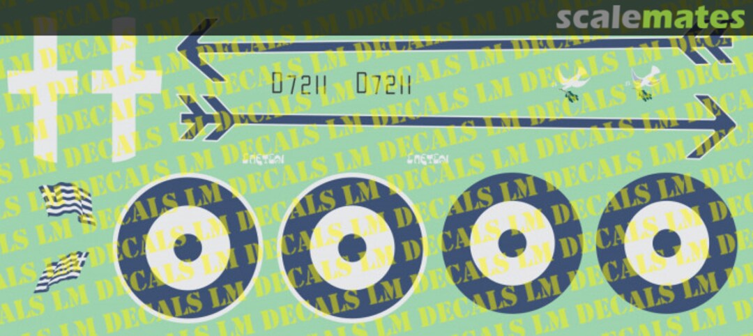 Boxart AirCo DH-9 in Greek service LMX 0032 LM Decals Boxart AirCo DH-9 in Greek service LMX 0032 LM Decals