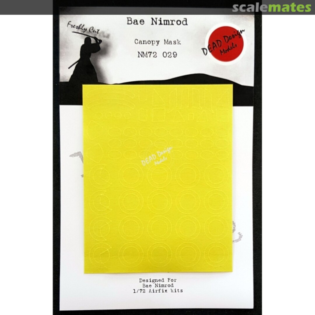Boxart Bae Nimrod - Canopy Mask NM72079 DEAD Design Models Boxart Bae Nimrod - Canopy Mask NM72079 DEAD Design Models