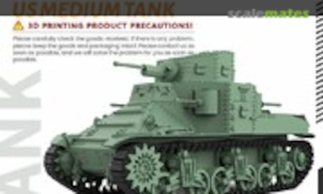 1:72 M2A1 US Medium Tank (SSMODEL 72525) 72525