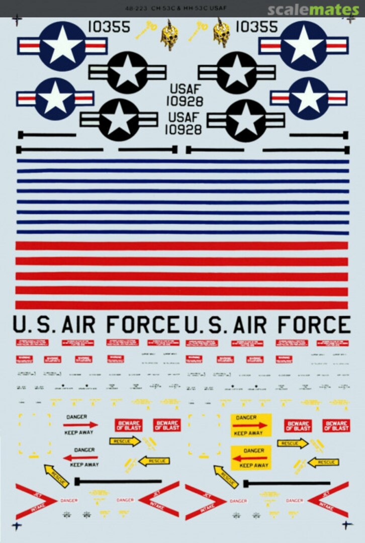 Boxart CH-53C & HH-53C 48-223 SuperScale International Boxart CH-53C & HH-53C 48-223 SuperScale International
