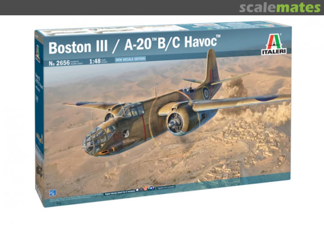 Boxart Boston III A-20 B/C Havoc 2656 Italeri Boxart Boston III A-20 B/C Havoc 2656 Italeri