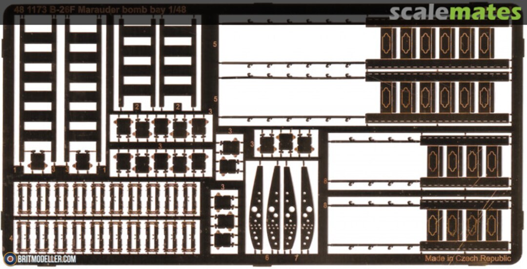 Boxart B-26F Marauder Bomb Bay 481173 Eduard Boxart B-26F Marauder Bomb Bay 481173 Eduard