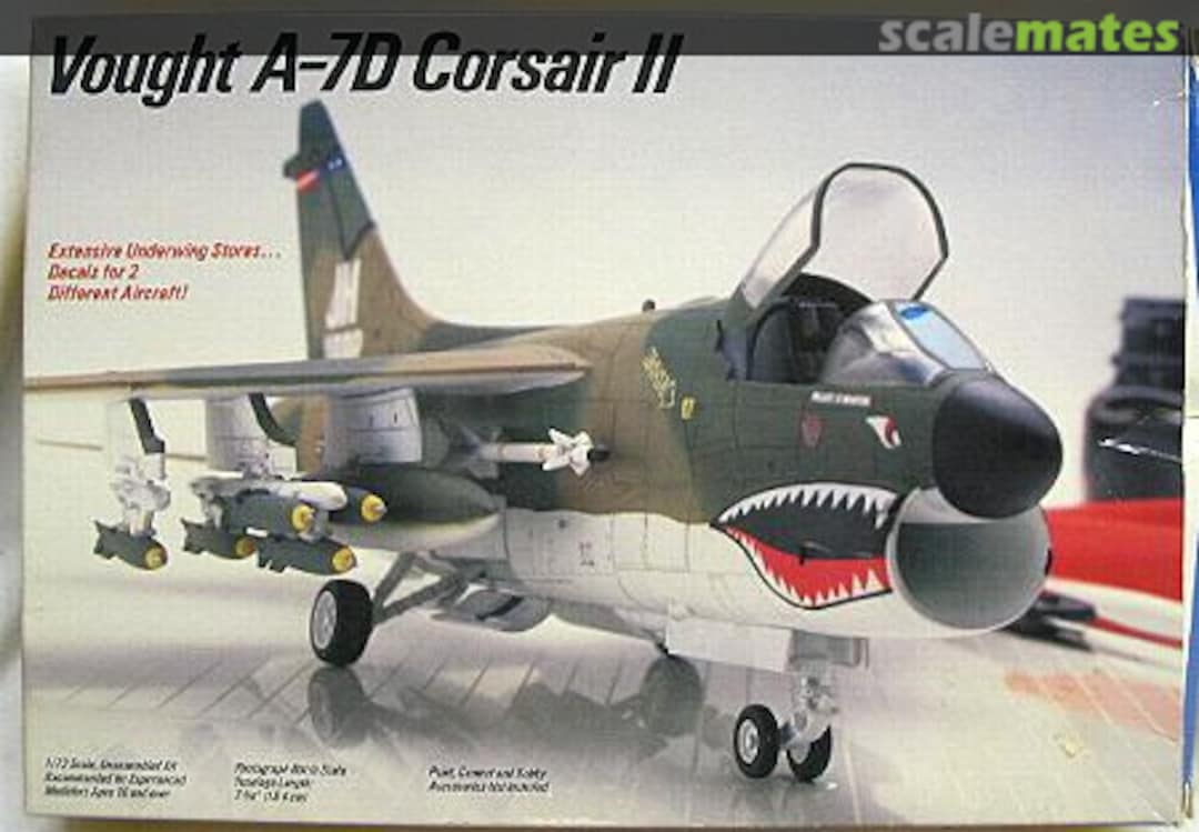 Boxart Vought A-7D Corsair II 341 Testors Fujimi Boxart Vought A-7D Corsair II 341 Testors Fujimi