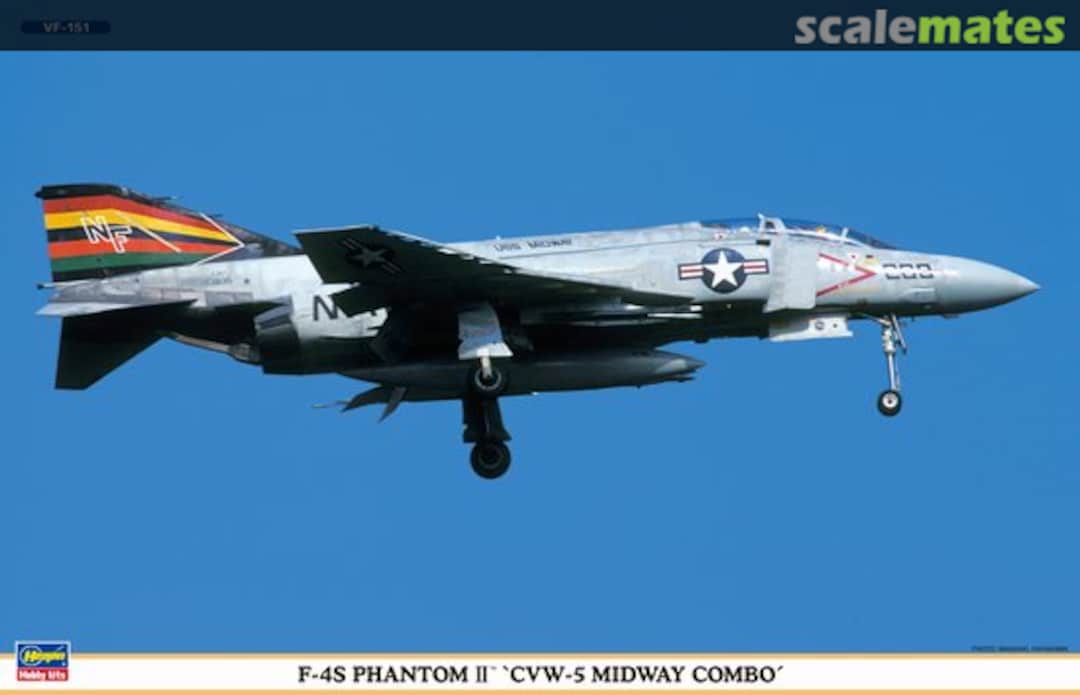 Boxart F-4S Phantom II 'CVW-5 Midway Combo' 00977 Hasegawa Boxart F-4S Phantom II 'CVW-5 Midway Combo' 00977 Hasegawa