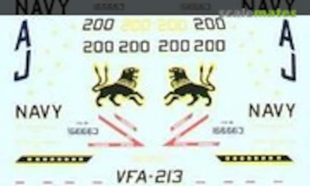 1:48 VFA-213 `Blacklions` CAG (SuperScale International 48-1101) 48-1101