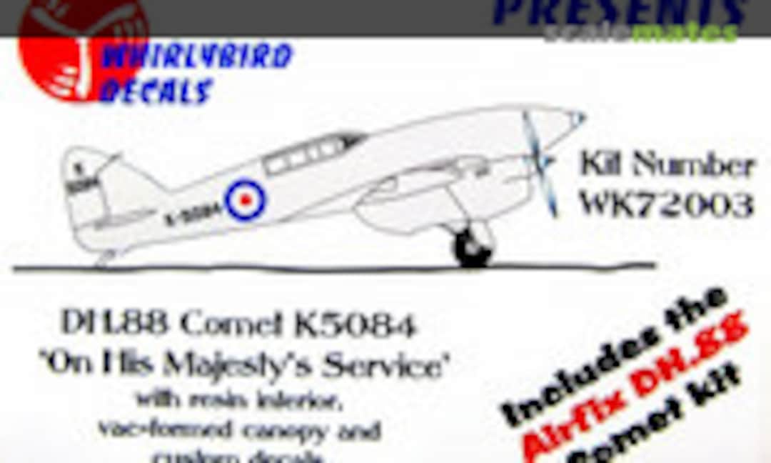 1:72 DH.88 Comet K5084 (Whirlybird WK72003)