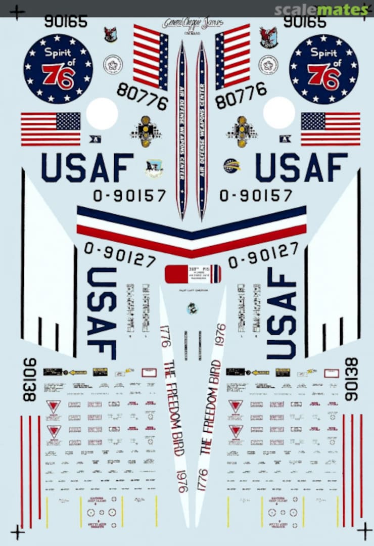 Boxart F-106A/B Delta Darts #4 72-196 Microscale Boxart F-106A/B Delta Darts #4 72-196 Microscale