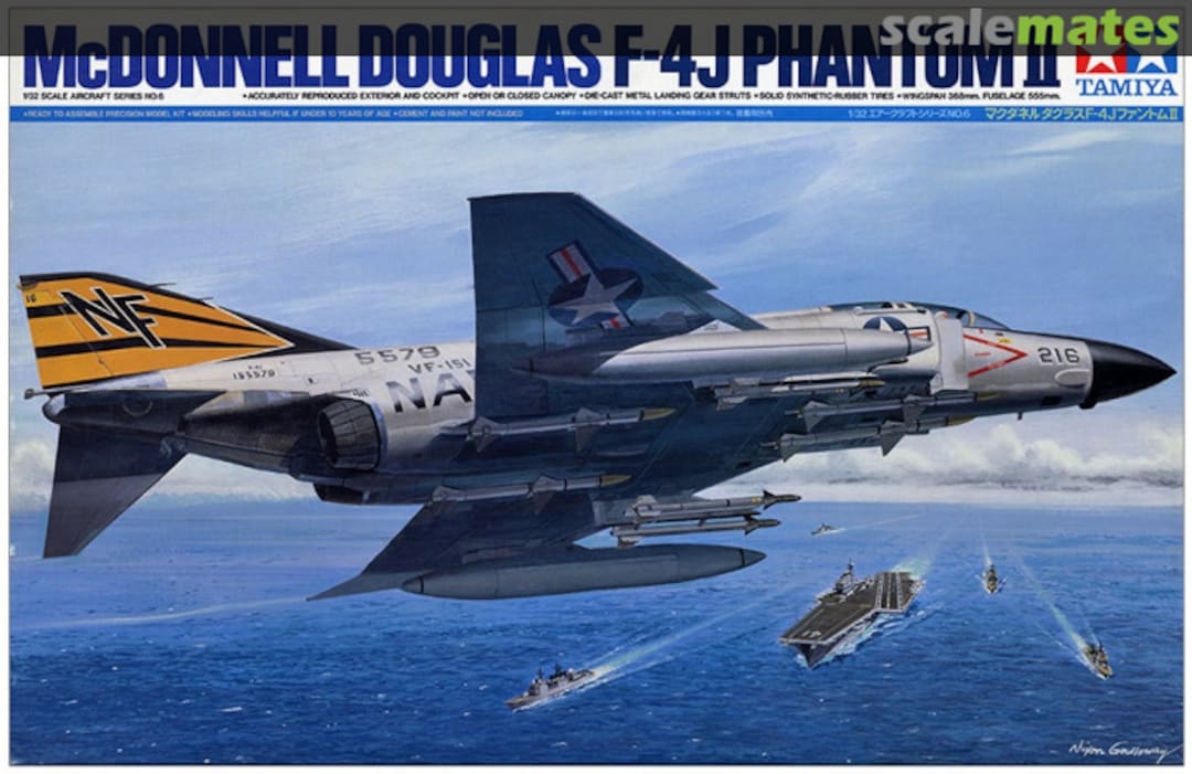 Boxart McDonnell Douglas F-4J Phantom II 60306 Tamiya Boxart McDonnell Douglas F-4J Phantom II 60306 Tamiya