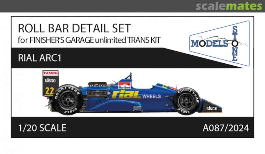 Boxart Roll Bar Detail Set A087/2024 Stone Models
